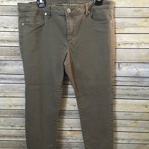 Lauren Conrad skinny grey denim